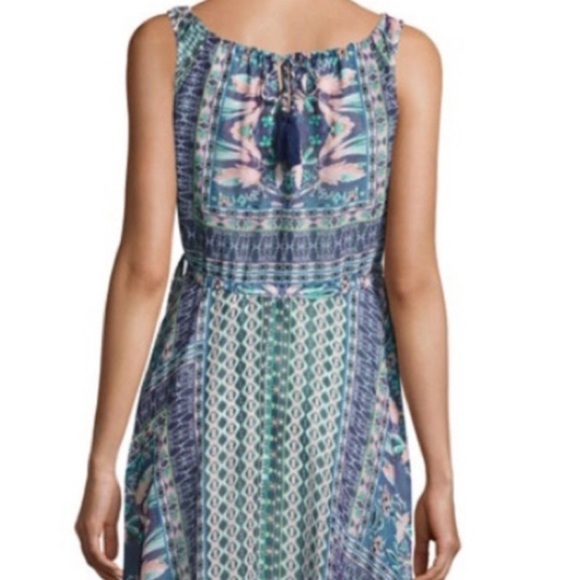 Nanette Lapore Floral Faux Wrap Flowy Dress 10 - Picture 3 of 10